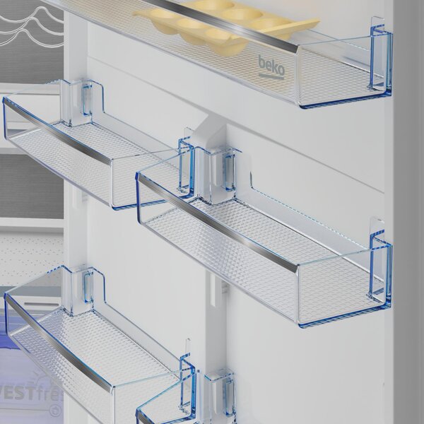 Beko Frigorifero da incasso Combinato No Frost Capacit 370 litri Classe D - BCNE400E50SHN