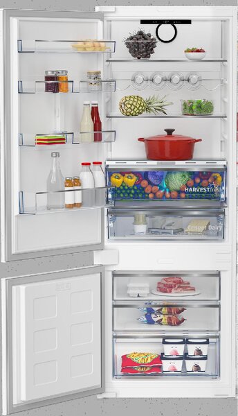 Beko Frigorifero da incasso Combinato No Frost Capacit 370 litri Classe energetica E - BCNE400E40SN LH