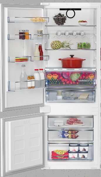 Beko Frigorifero da incasso Combinato No Frost Capacit 370 litri Classe energetica E - BCNE400E40SN LH