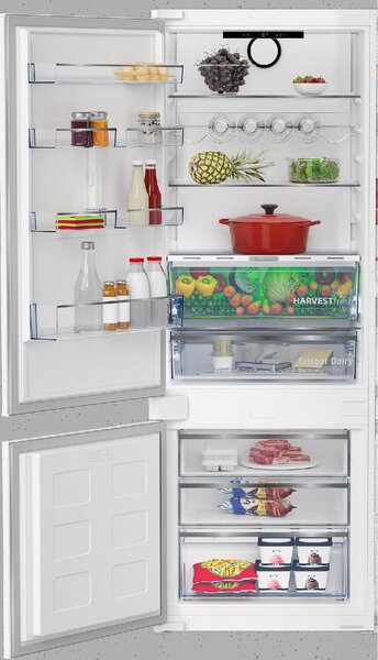 Beko Frigorifero da incasso Combinato No Frost Capacit 370 litri Classe energetica E - BCNE400E40SN LH