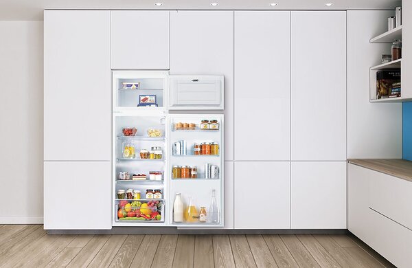 De Longhi Frigorifero da Incasso Doppia Porta 220 Litri Classe E Raffreddamento Statico - F6DP220E