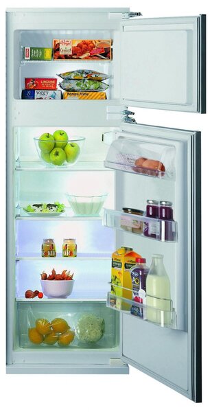 Hotpoint Ariston Frigorifero da Incasso Doppia Porta 218 Litri Classe E Raffreddamento Statico - BD 2422/HA 2