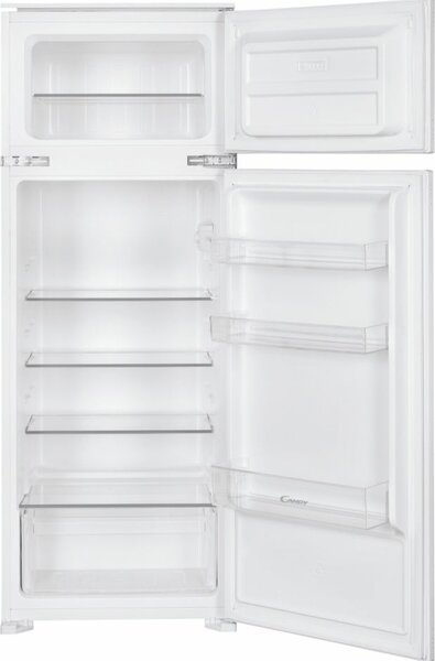 Candy Frigorifero da Incasso Doppia Porta 205 Litri Classe E Raffreddamento Statico - CFBD 2450/5EH