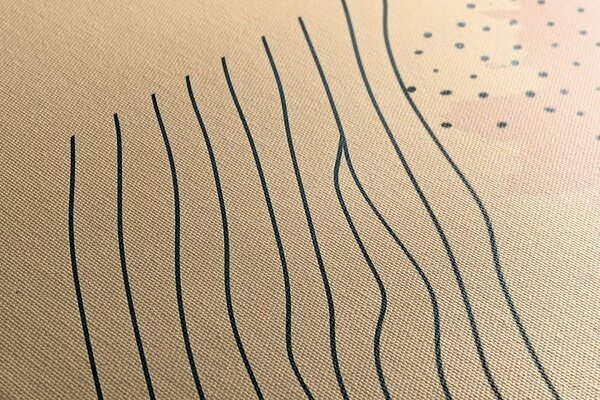 Stampa su tela – Motivi moderni Peach Fuzz