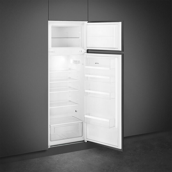 Smeg Frigorifero da Incasso Doppia Porta Capacit 249 Litri Classe energetica E Raffreddamento Statico - D4152E