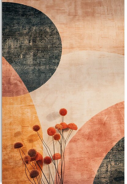 Quadro su tela – Motivi con fiore Peach Fuzz