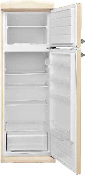 Telefunken Frigorifero Doppia Porta 311 Litri Classe F Raffreddamento Statico colore Beige - TKBM346BREF