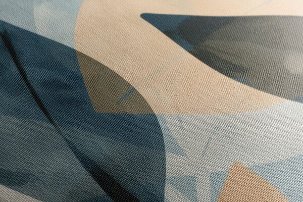 Quadro su tela – Foglie scure eleganti