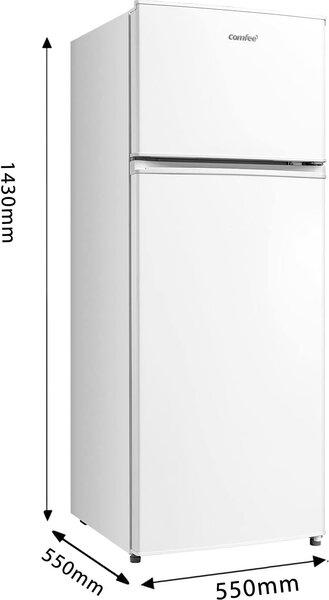Comfee Frigorifero Doppia Porta Capacit 205 Litri Classe Energetica E Raffreddamento Statico colore Bianco - RCT284WH2A
