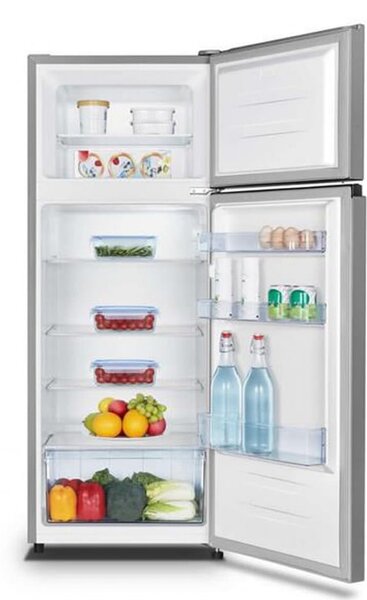 Hisense Frigorifero Doppia Porta Capacit 206 Litri Classe energetica E Raffreddamento Statico colore Argento - RT267D4ADE
