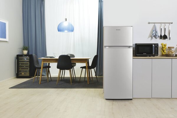 Candy Frigorifero Doppia Porta Capacit 211 Litri Classe Energetica E Raffreddamento Statico colore Silver - CDG1S514ES
