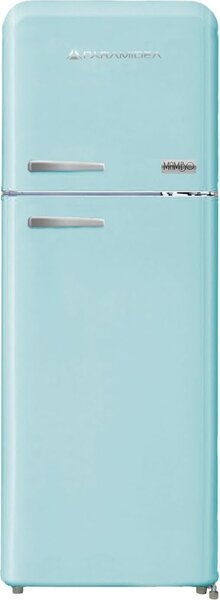 PYRAMIDEA Frigorifero Doppia Porta Capacit 240 Litri Classe energetica E Raffreddamento Ventilato colore Azzurro Satinato Opaco - MAMBO2402LB Mambo
