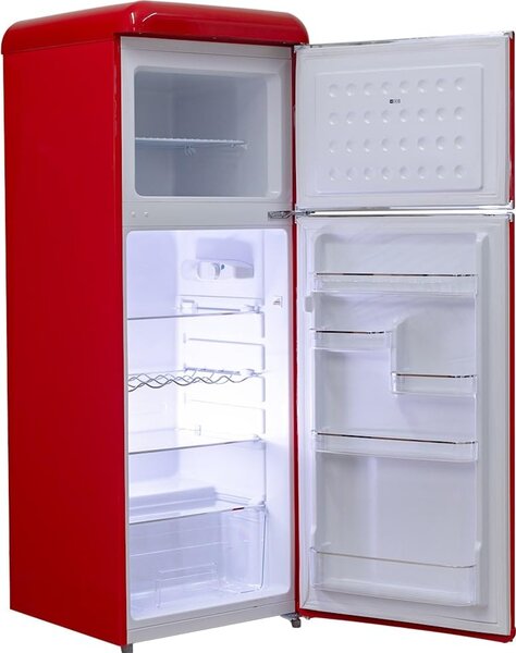 PYRAMIDEA Frigorifero Doppia Porta Capacit 240 Litri Classe Energetica E Raffreddamento Statico colore Rosso - MAMBO249R Mambo