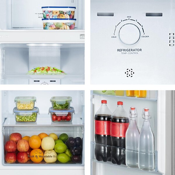Hisense Frigorifero Doppia Porta Capacit 249 Litri Classe E Raffreddamento Total No Frost colore Bianco - RT327N4AWE