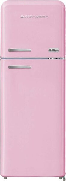 PYRAMIDEA Frigorifero Doppia Porta Capacit 240 Litri Classe energetica E Raffreddamento Ventilato colore Rosa Satinato Opaco - MAMBO2402P Mambo