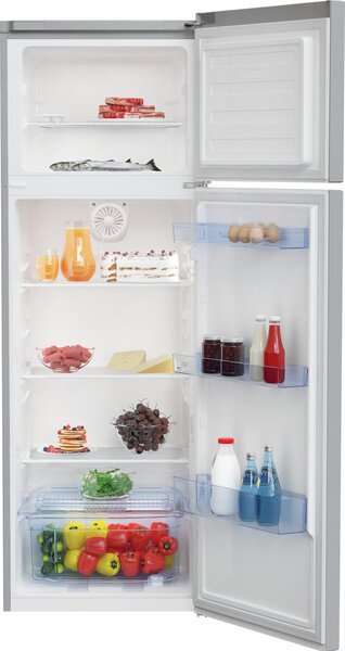 Beko Frigorifero Doppia Porta Capacit 306 Litri Classe energetica E Raffreddamento Statico colore Argento - RDSA310M40SN