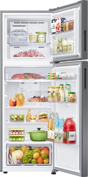 Samsung Frigorifero Doppia Porta Capacit 305 Litri Classe energetica E Raffreddamento No Frost colore Metal Inox - RT31CG5624S9