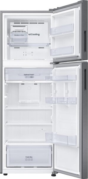 Samsung Frigorifero Doppia Porta Capacit 305 Litri Classe energetica E Raffreddamento No Frost colore Metal Inox - RT31CG5624S9