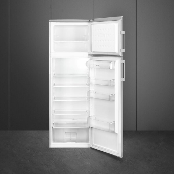 Smeg Frigorifero Doppia Porta Capacit 306 Litri Classe Energetica E Raffreddamento Statico colore Argento - FD32ES