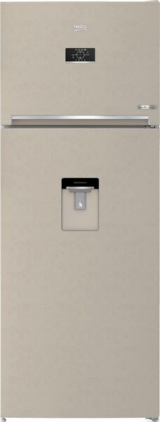 Beko Frigorifero Doppia Porta Capacit 455 Litri Classe energetica E Raffreddamento No Frost colore Beige - RDNE455E40DBN