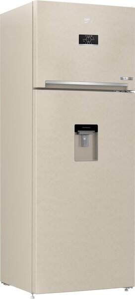 Beko Frigorifero Doppia Porta Capacit 455 Litri Classe energetica E Raffreddamento No Frost colore Beige - RDNE455E40DBN