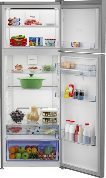 Beko Frigorifero Doppia Porta Capacit 455 Litri Classe energetica E Raffreddamento No Frost colore Argento - RDNE455E40DSN