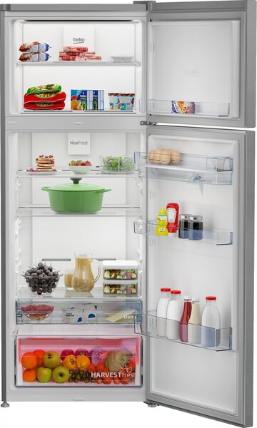 Beko Frigorifero Doppia Porta Capacit 455 Litri Classe energetica E Raffreddamento No Frost colore Argento - RDNE455E40DSN