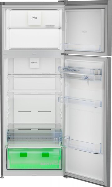Beko Frigorifero Doppia Porta Capacit 455 Litri Classe energetica E Raffreddamento No Frost colore Metal Look - RDNE455E40DXBN