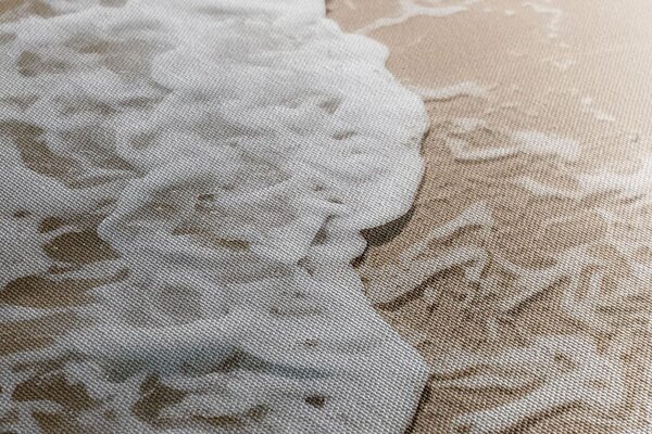 Quadro su tela – Spiaggia beige