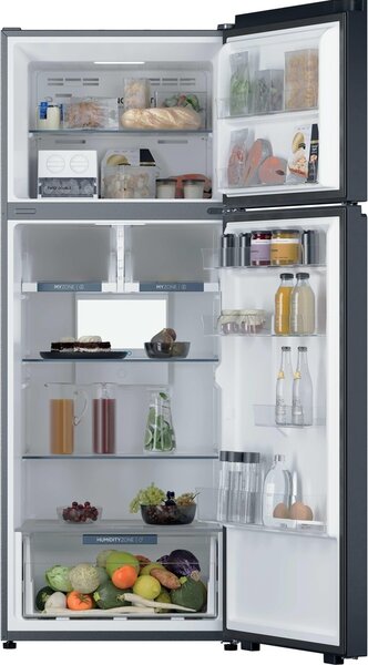 Haier Frigorifero Doppia Porta Capacit 464 Litri Classe energetica D Raffreddamento No Frost colore Nero - HPR5718DNMB