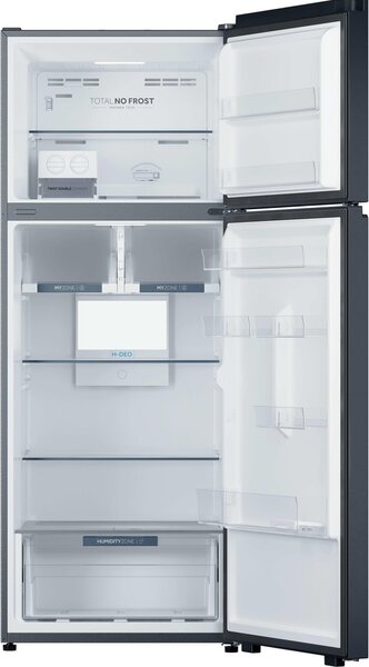 Haier Frigorifero Doppia Porta Capacit 464 Litri Classe energetica D Raffreddamento No Frost colore Nero - HPR5718DNMB