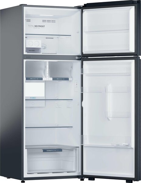 Haier Frigorifero Doppia Porta Capacit 464 Litri Classe energetica D Raffreddamento No Frost colore Nero - HPR5718DNMB