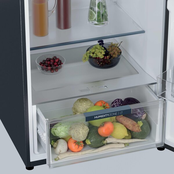 Haier Frigorifero Doppia Porta Capacit 464 Litri Classe energetica D Raffreddamento No Frost colore Nero - HPR5718DNMB