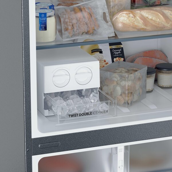 Haier Frigorifero Doppia Porta Capacit 464 Litri Classe energetica D Raffreddamento No Frost colore Nero - HPR5718DNMB