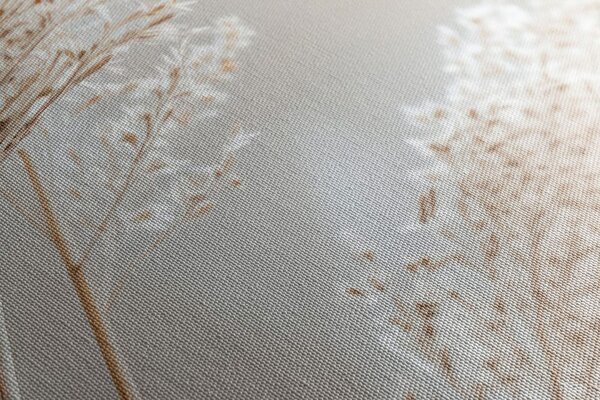 Quadro su tela – Canna beige
