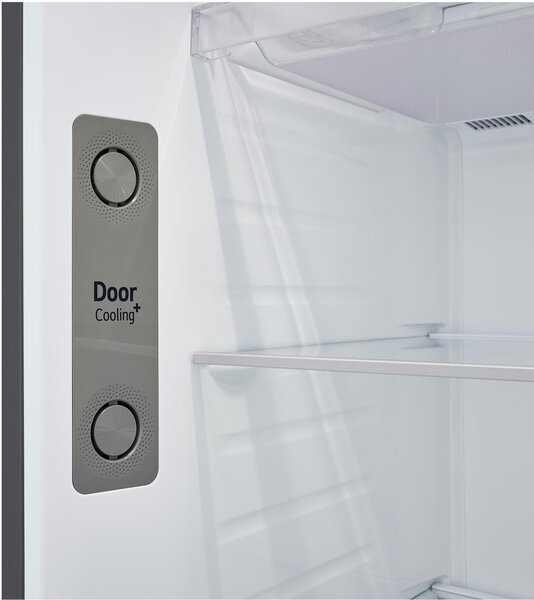 Lg Frigorifero Doppia Porta Capacit 493 Litri Classe energetica E Raffreddamento No Frost colore Argento - GTBV44PYBK