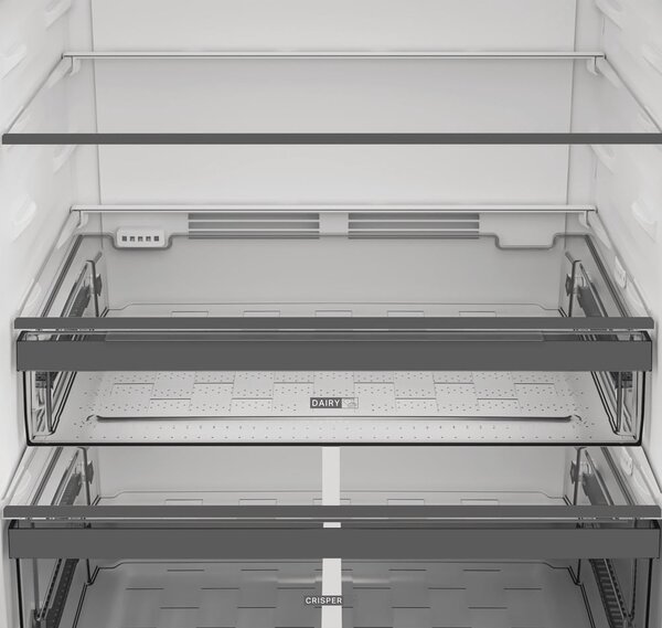 Whirlpool Frigorifero Doppia Porta Capacit 477 Litri Classe energetica E Raffreddamento No Frost colore Dark Grey - WHD2 6472 X4E