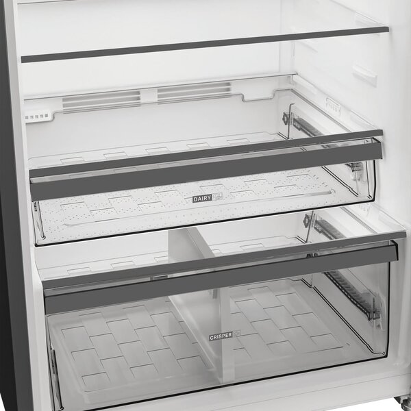 Whirlpool Frigorifero Doppia Porta Capacit 477 Litri Classe energetica E Raffreddamento No Frost colore Dark Grey - WHD2 6472 X4E