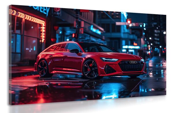 Quadro su tela – Audi rossa - RS6 Legacy Edition
