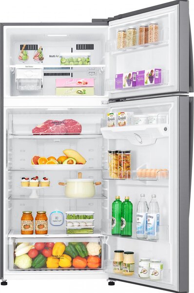 Lg Frigorifero Doppia Porta Capacit 506 Litri Classe energetica E Raffreddamento No Frost colore Inox - GTB744PZHED