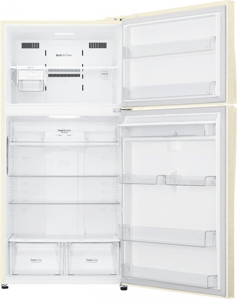 Lg Frigorifero Doppia Porta Capacit 509 Litri Classe energetica E Raffreddamento No Frost colore Beige - GTF744SEPED
