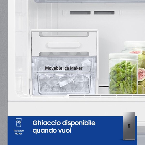 Samsung Frigorifero Doppia Porta Capacit 528 Litri Classe energetica E Raffreddamento No Frost colore Inox - RT53DG7B14S9