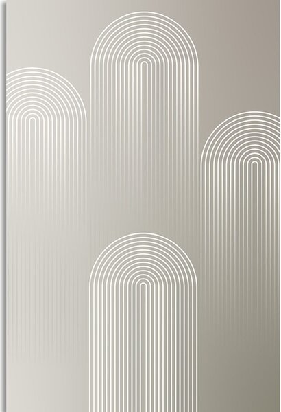 Quadro su tela – Arcobaleno elegante Mid-Century