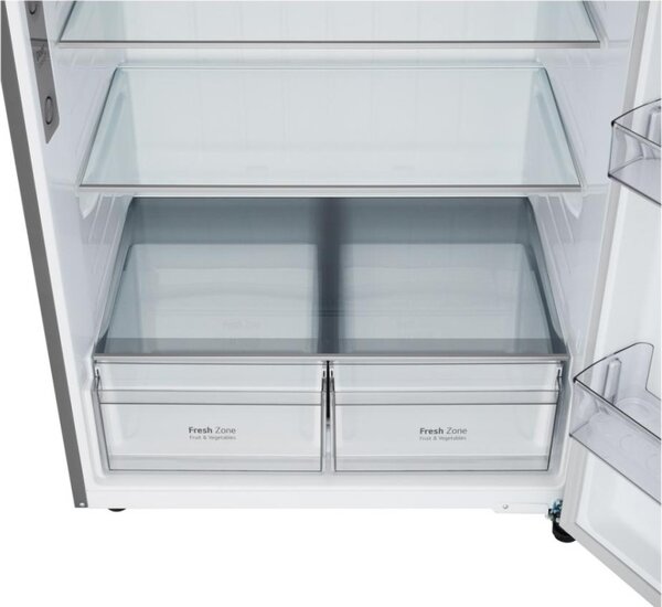 Lg Frigorifero Doppia Porta Capacit 609 Litri Classe energetica E Raffreddamento No Frost colore Argento - GTFV61PYBQD.APYQGSF