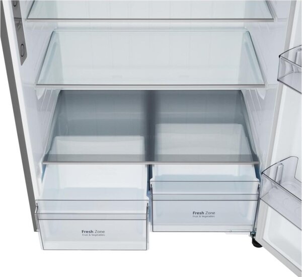 Lg Frigorifero Doppia Porta Capacit 609 Litri Classe energetica E Raffreddamento No Frost colore Argento - GTFV61PYBQD.APYQGSF
