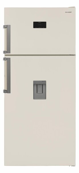 Sharp Frigorifero Doppia Porta Capacit 587 Litri Classe energetica E Raffreddamento No Frost colore Beige - SJ-NTA35CHDJE
