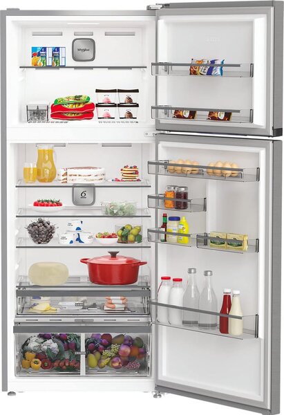 Whirlpool Frigorifero Doppia Porta Capacit 557 Litri Classe energetica E Raffreddamento No Frost colore Acciaio Inox - WHD2 6552 X4E