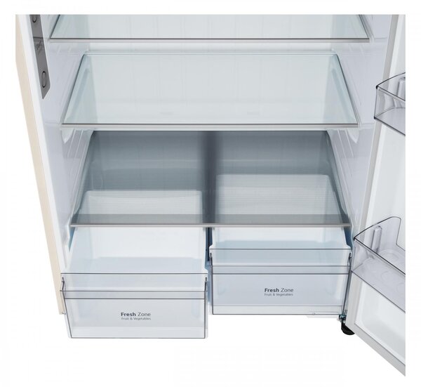 Lg Frigorifero Doppia Porta Capacit 609 Litri Classe energetica E Raffreddamento No Frost colore Sabbia - GTFV61SEBQD
