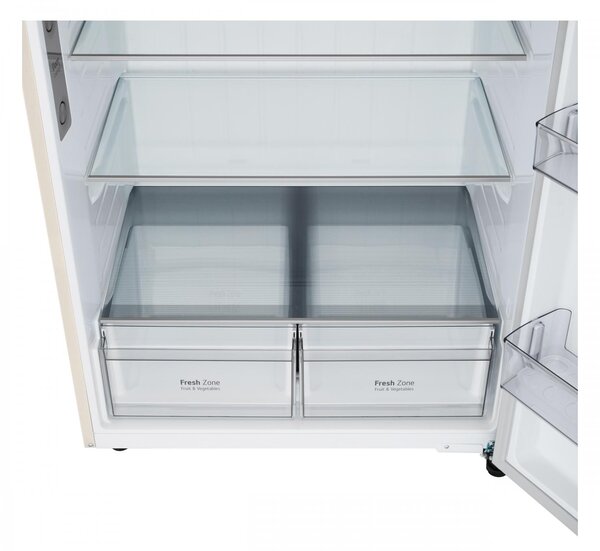 Lg Frigorifero Doppia Porta Capacit 609 Litri Classe energetica E Raffreddamento No Frost colore Sabbia - GTFV61SEBQD