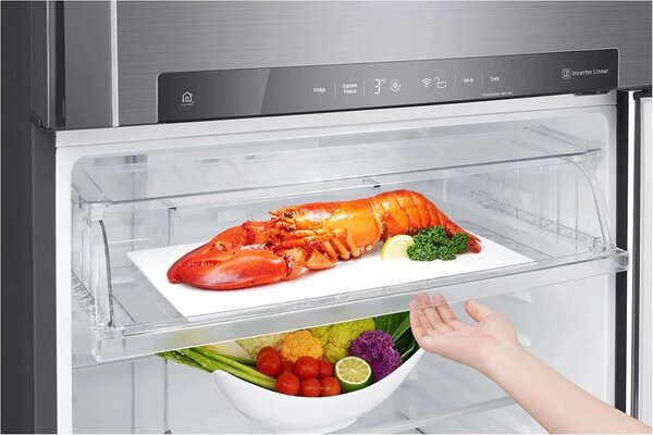 Lg Frigorifero Doppia Porta No Frost Capacit 592 Litri Classe energetica E colore Inox - GTF 916 PZPYD